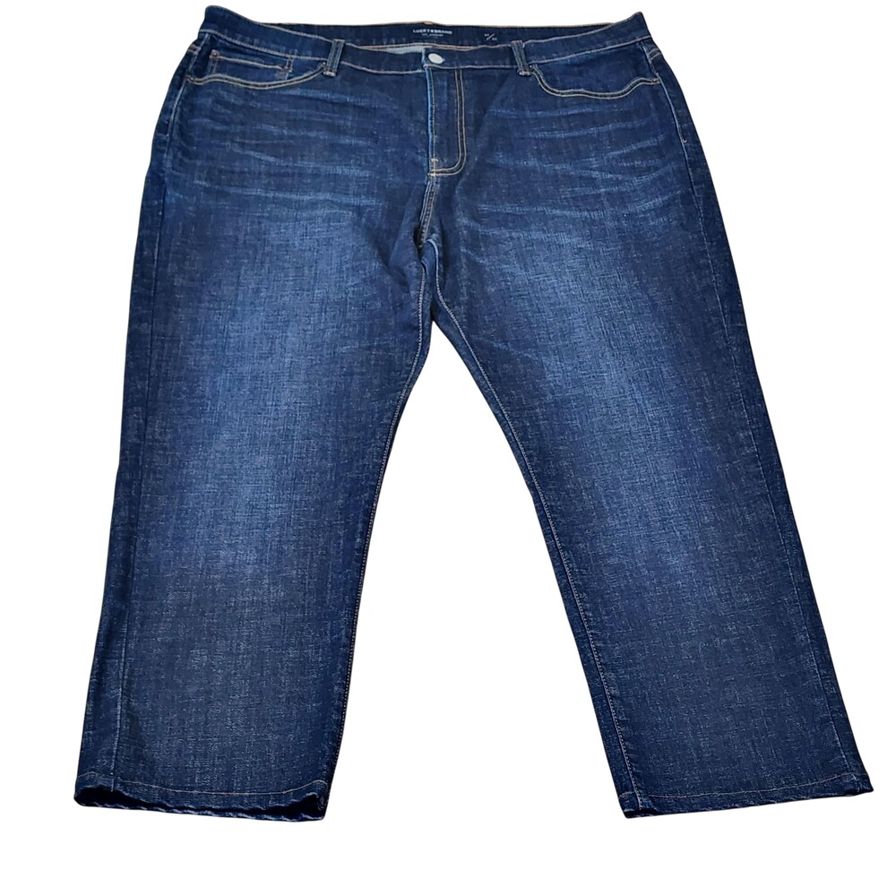 Lucky Brand 410 Athletic Slim Jeans Mens 40x29 Blue Medium Wash Denim Casual